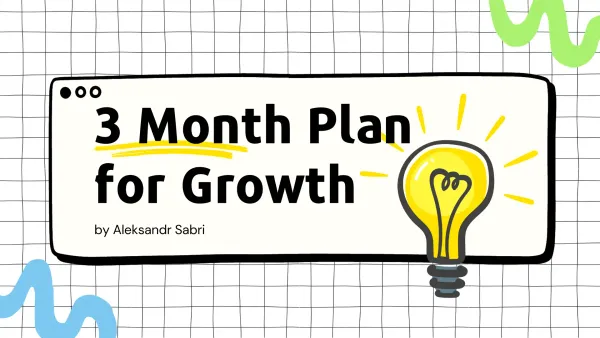 Overcoming Limiting Beliefs: My 3 Month Plan for Growth
